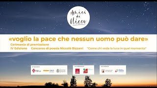 Cerimonia di premiazione  IV edizione concorso di poesia Niccolò Bizzarri [upl. by Ahsla]