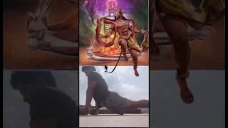 😱Hanuman dand lagiyaevery more benifit in back😅shortsyoutubeshortsytshorts [upl. by Nellahs]