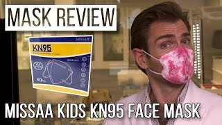 Smells Like Strawberries MISSAA Kids KN95 Face Mask Review [upl. by Maidie]