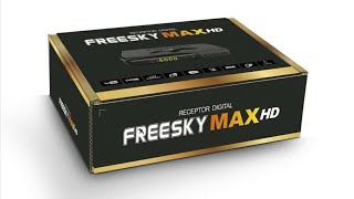 Novo Freesky Max HD Mini ACM  Teste keys 63W e Kodi XBMC [upl. by Particia]