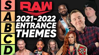 TIER LIST WWE Raw Entrance Themes 20212022 [upl. by Hermosa]