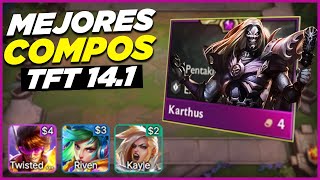 ✅ 10 MEJORES COMPOSICIONES FACILES de TFT SET 10 parche 141  SORTEO CHIBI [upl. by Nosrej]