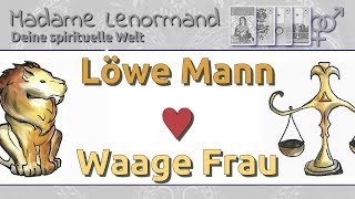 Löwe Mann amp Waage Frau Liebe und Partnerschaft [upl. by Arty]