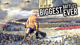 10 Biggest Battles EVER In Video Games [upl. by Ylrac823]