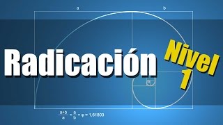 Radicación Ejercicios Resueltos Nivel 1 [upl. by Lebatsirc140]