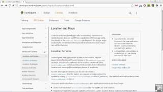 Android App Programming  Location And Sensors Overview [upl. by Naras]