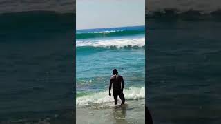 Madhavpur Beach Dwarka travel beach sea funny fun [upl. by Euton244]