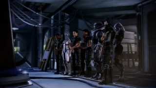 Mass Effect 3 Extended Cut  Normal DestroyRed Ending Shepard dies [upl. by Cissie740]