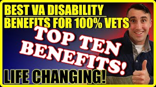 Top 10 Benefits For A 100 Disabled Veteran [upl. by Haslam]