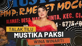 Talak Tilu Cover Wina Winarti LIVE SHOW Batukaras Pangandaran [upl. by Seuqram460]