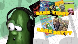 VeggieTales Episodes amp My Favorite Albums Released the Same Years 19932015 [upl. by Thorley249]