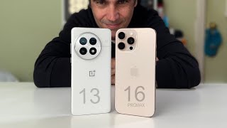 OnePlus 13 vs iPhone 16 Pro Max  ¿CUÁL SERÁ MEJOR [upl. by Sassan]