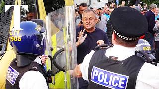 Police attacker jailed after Southport riot [upl. by Neirual]