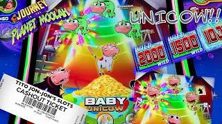 UNICOW Captured Big wins on Journey to the Planet Moolah 🐮 🎰 [upl. by Kiel]