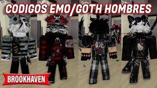 Códigos ropa EMOGOTH HOMBRES GRATIS en Brookhaven 🏡 RP ROBLOX roblox brookhaven parati [upl. by Kenton107]