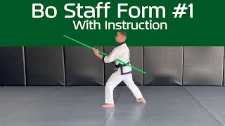 Bo Staff Form 1  With Instruction [upl. by Lem]