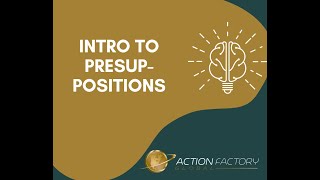 Intro to presuppositions [upl. by Aciraj]