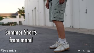 mnml summer shorts styling review Part 1 [upl. by Vernice616]