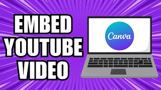 How To Add Video In Canva Presentation From YouTube [upl. by Diarmit]