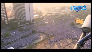 Aerial View of INC World Wide Walk in Roxas Blvd [upl. by Lemieux251]