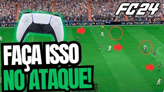 💥TENHO CERTEZA QUE ISSO VAI TE AJUDAR A ATACAR MELHOR NO EA FC 24 ULTIMATE TEAM [upl. by Amund]