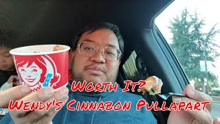 WORTH IT Wendys Cinnabon Pullapart [upl. by Hatfield]