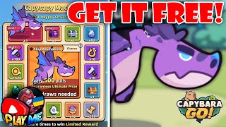 CAPYBARA MACHINES HO TO GET LUMINOUS DRAGON FREE  Capybara Go Event Tips amp Guide [upl. by Alleb]