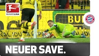 Neuers WorldClass Save to Deny Reus Brilliant Free Kick [upl. by Justinn]