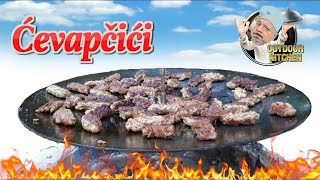 Das Cevapcici Rezept aus Novi Pazar  Original Cevape selber machen [upl. by Anatsirhc]