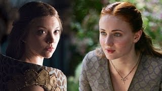 Sansa vs Margaery in Game of Thrones Season 3 Episode 2 [upl. by Haman]