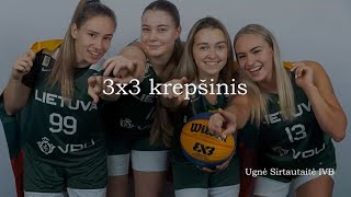 Sirtautaitė Ugnė 3x3 krepšinis [upl. by Lauer]