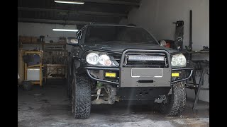 Bullbar Bumper Build for Toyota Fortuner [upl. by Dloniger557]