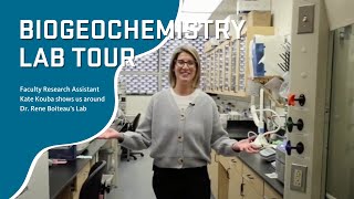 Boiteau Lab Tour Faculty Research Assistant Kate Kouba shows us a CEOAS biogeochemistry lab [upl. by Ettevad142]