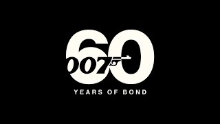 60 Years Of James Bond  Tribute Montage  Shaken Not Stirred [upl. by Yblehs746]