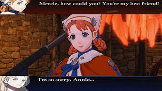 Fire Emblem Warriors Three Hopes  Mercedes amp Ashe vs Annette Unique Dialogue [upl. by Sisxela]