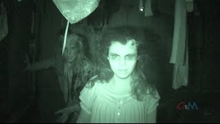 Full Bates Motel haunted house POV walkthrough in Pennsylvania [upl. by Arodnap55]