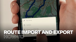 How to Import and Export Routes With the BMW Motorrad Connected App [upl. by Mada]