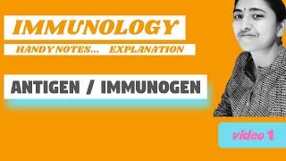 IMMUNOLOGY II ANTIGEN or IMMUNOGEN [upl. by Rupert]