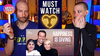 ❤️ MUST WATCH Tony Robbins and Sister Shivani REACTION [upl. by Farman233]