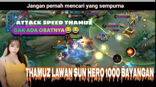 THAMUZ ATTACK SPEED BIKIN LAWAN SUREN  BUILD THAMUZ TERKUAT Thamuz MOBILE LEGENDS [upl. by Melinda312]