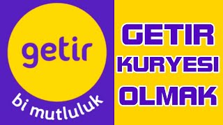 GETİR KURYESİ OLMAK [upl. by Garvy14]