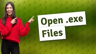 What program can open an exe file [upl. by Akilak]