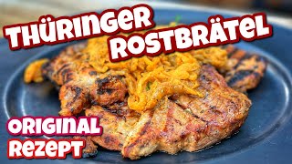 Thüringer Rostbrätel nach Originalrezept  Westmünsterland BBQ [upl. by Syla567]