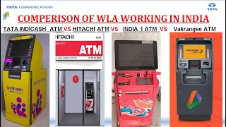 COMPARISON OF TATA INDICASH ATM Vs HITACHI Vs INDIA 1 VS VAKRANGEEएटीएम प्लान की तुलना [upl. by Neukam377]