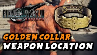 Final Fantasy 7 Rebirth  Golden Collar Location Red XIIIs Weapon [upl. by Lamej]