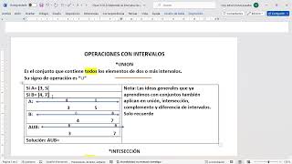 Operaciones con intervalos [upl. by Adgam]