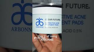 Day 2 of using ARBONNE skincare fyp [upl. by Katleen818]