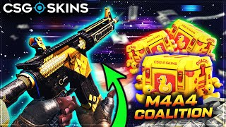 YENI M4A4 U SONUNDA CIKARDIM Csgoskins Promo Code 2024 [upl. by Neill]