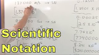 Lesson 1  Scientific Notation Unit Conversion Tutor [upl. by Yard193]