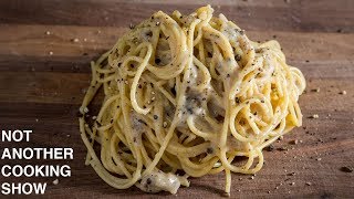 how to make REAL CACIO E PEPE like they do in ROME [upl. by Lorenza]